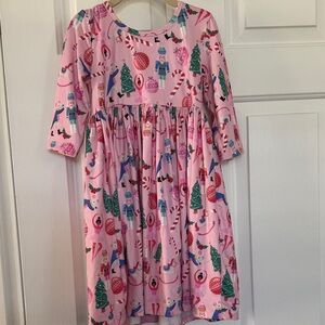 Mila & Rose Festive Pink Dress